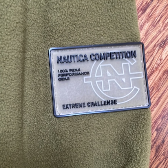 Nautica green fleece zip up jacket size XS - Picture 4 of 7